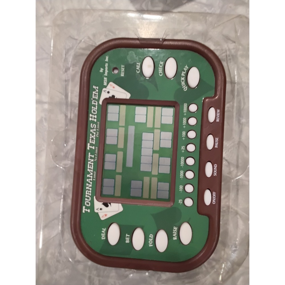 Tournament Texas Holdem Handheld Electronic Poker Game 2004‎